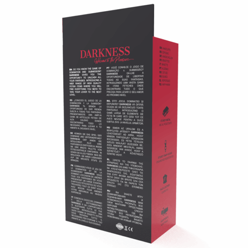 DARKNESS - ESPOSAS AJUSTABLES NEGRO CON DOBLE CINTA REFUERZO - Imagen 7
