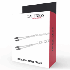 DARKNESS - PINZAS AJUSTABLES PARA PEZONES METAL - piKanteo | Despierta tu lado más piKante