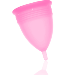 STERCUP - COPA MENSTRUAL FDA SILICONA ROSA - TALLA L - piKanteo | Despierta tu lado más piKante