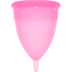 STERCUP - COPA MENSTRUAL FDA SILICONA ROSA - TALLA L - piKanteo | Despierta tu lado más piKante