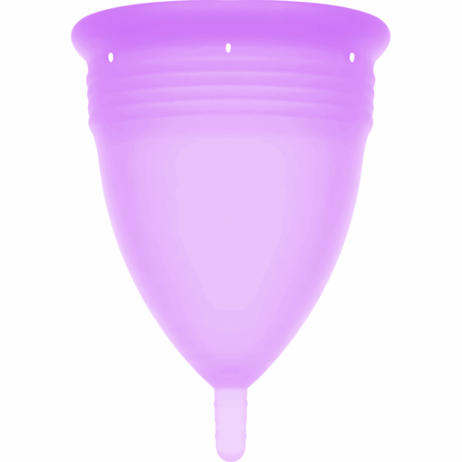 STERCUP - COPA MENSTRUAL FDA SILICONA LILA - TALLA L - Imagen 3