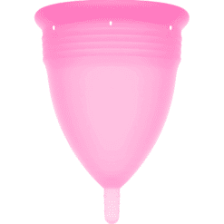 STERCUP - COPA MENSTRUAL FDA SILICONA ROSA - TALLA S - piKanteo | Despierta tu lado más piKante