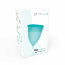 STERCUP - COPA MENSTRUAL FDA SILICONA AQUAMARINA - TALLA S - piKanteo | Despierta tu lado más piKante