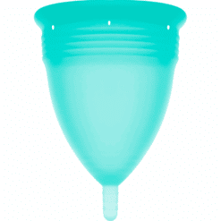 STERCUP - COPA MENSTRUAL FDA SILICONA AQUAMARINA - TALLA S - piKanteo | Despierta tu lado más piKante