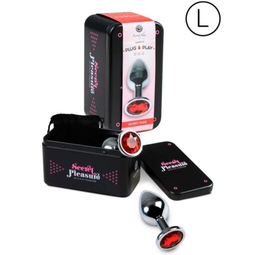 SECRETPLAY - PLUG ANAL ROJO L - Imagen 2