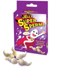 SPENCER & FLEETWOOD - JELLY SUPER SPERM GOMINOLAS FORMA ESPERMA 120 GR