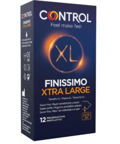 CONTROL - FINISSIMO XL PRESERVATIVOS 12 UNIDADES