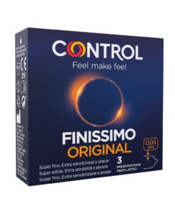 CONTROL - FINISSIMO PRESERVATIVOS 3 UNIDADES