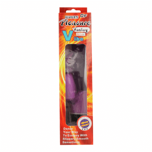 BAILE - WAVES OF PLEASURE FANTASY VIBRADOR CON RABBIT LILA 23 CM - Imagen 2