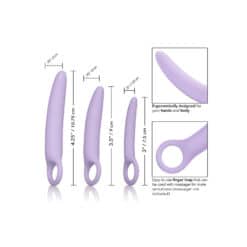 CALEXOTICS - DR LAURA BERMAN ALENA SET DE 3 DILATADOR VAGINAL SILICONA - piKanteo | Despierta tu lado más piKante