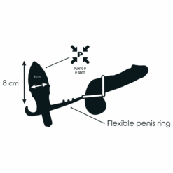 ADDICTED TOYS - PLUG ANAL CON ANILLA DOBLE NEGRO - piKanteo | Despierta tu lado más piKante