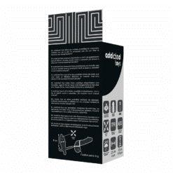ADDICTED TOYS - PLUG ANAL CON ANILLA DOBLE NEGRO - piKanteo | Despierta tu lado más piKante