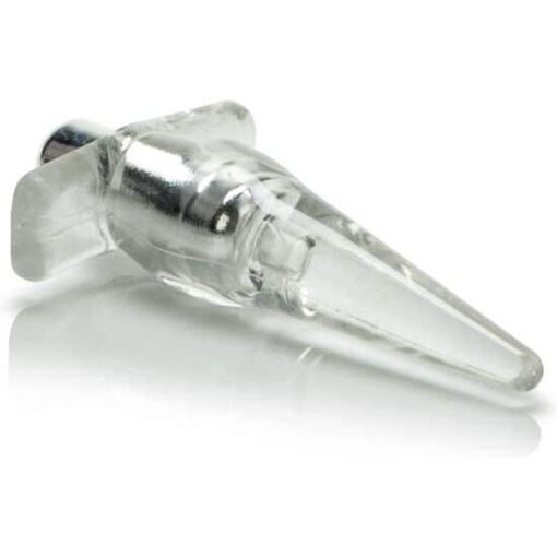 CALEXOTICS - PLUG MINI VIBRO TEASE VIBRADOR TRANSPARENTE - Imagen 2