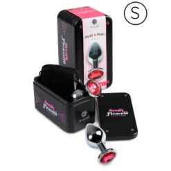 SECRETPLAY - PLUG ANAL ALUMINIO FUCSIA 7 CM - piKanteo | Despierta tu lado más piKante