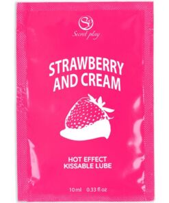 SECRETPLAY - MONODOSIS LUBRICANTE FRESAS & NATA 10 ML
