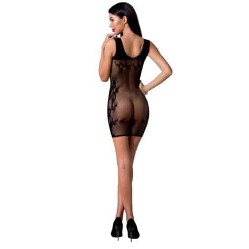 PASSION - WOMAN BS073 BODYSTOCKING TALLA ÚNICA NEGRO - Imagen 2