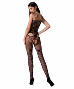 PASSION - WOMAN BS076 BODYSTOCKING TALLA ÚNICA NEGRO