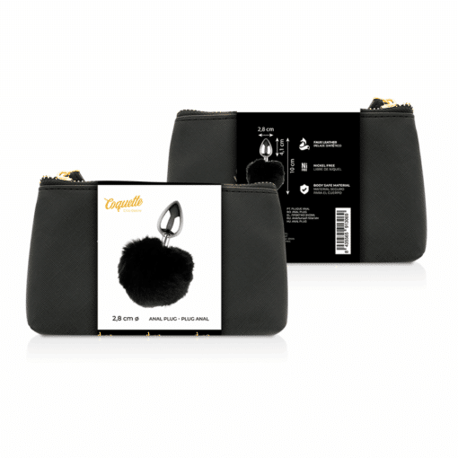 COQUETTE CHIC DESIRE - PLUG ANAL DE METAL TALLA L 2.8 x 4.1 CM - Imagen 2