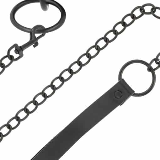 DARKNESS - COLLAR CON CADENA NEGRO - Imagen 4