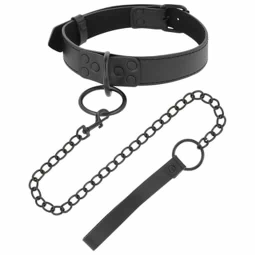 DARKNESS - COLLAR CON CADENA NEGRO - Imagen 2