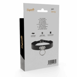 COQUETTE CHIC DESIRE - COLLAR CUERO VEGANO ACCESORIO WOMAN FETISH - piKanteo | Despierta tu lado más piKante