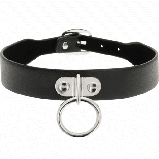 COQUETTE CHIC DESIRE - COLLAR CUERO VEGANO ACCESORIO WOMAN FETISH - Imagen 3