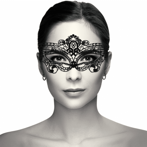 COQUETTE CHIC DESIRE - ANTIFAZ ENCAJE NEGRO FINO - Imagen 2