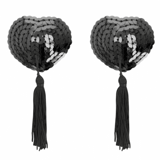 COQUETTE CHIC DESIRE - CUBRE PEZONES NEGRO LENTEJUELAS - Imagen 3
