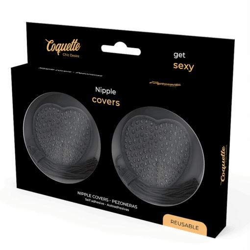 COQUETTE CHIC DESIRE - CUBRE PEZONES NEGRO - Imagen 4