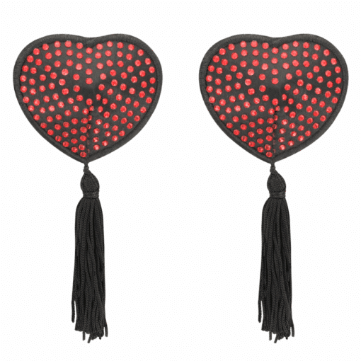 COQUETTE CHIC DESIRE - CUBRE PEZONES ROJO / NEGRO - Imagen 3