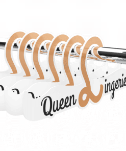 QUEEN LINGERIE - PERCHA PARA LENCERIA 27.5 CM 1 UNIDAD