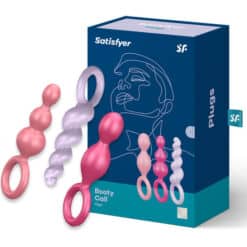 SATISFYER - ANAL PLUGS SET 3 PCS TRICOLOR - piKanteo | Despierta tu lado más piKante