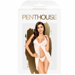 PENTHOUSE - BABYDOLL AFTER SUNSET BLANCO L/XL - piKanteo | Despierta tu lado más piKante