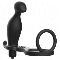 Alternative view of ADDICTED TOYS - PLUG ANAL CON ANILLO SILICONA NEGRO 12 CM
