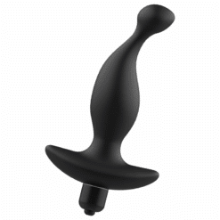 ADDICTED TOYS - MASAJEADOR ANAL CON VIBRACIÓN NEGRO MODELO 1 - piKanteo | Despierta tu lado más piKante