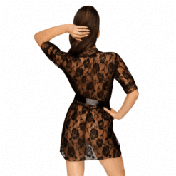 PENTHOUSE - SWEET RETREAT PEIGNOIR NEGRO S/L - piKanteo | Despierta tu lado más piKante