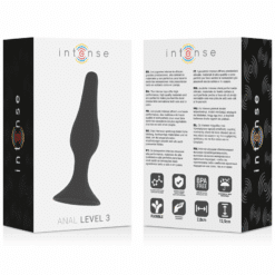 Comprar INTENSE - ANAL LEVEL 3 12.5CM NEGRO al mejor precio - Envíos Discretos