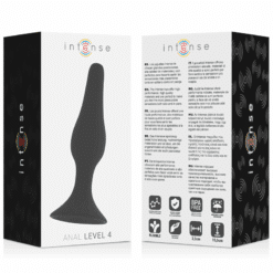 Comprar INTENSE - ANAL LEVEL 4 15.5CM NEGRO al mejor precio - Envíos Discretos
