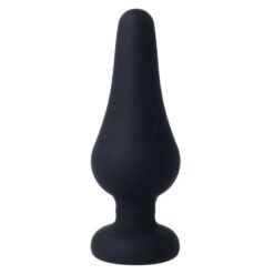 Comprar INTENSE - ANAL PLUG PIPO L SILICONE NEGRO 13 CM al mejor precio - Envíos Discretos