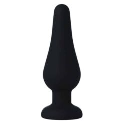 Comprar INTENSE - ANAL PLUG PIPO M SILICONE NEGRO 11 CM al mejor precio - Envíos Discretos