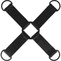 Comprar INTENSE - FETISH ENGANCHE MÚLTIPLE PARA MANOS Y PIES DE CUERO VEGANO al mejor precio - Envíos Discretos
