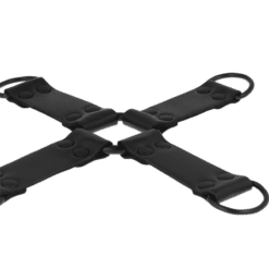 Comprar INTENSE - FETISH ENGANCHE MÚLTIPLE PARA MANOS Y PIES DE CUERO VEGANO al mejor precio - Envíos Discretos