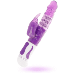 Comprar INTENSE - GUPPY VIBRADOR ROTADOR LILA al mejor precio - Envíos Discretos