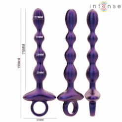 Comprar INTENSE - JACKIE PLUG ANAL VIBRADOR MODELO 1 CONTROL REMOTO al mejor precio - Envíos Discretos