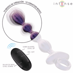 Comprar INTENSE - JACKIE PLUG ANAL VIBRADOR MODELO 1 CONTROL REMOTO al mejor precio - Envíos Discretos