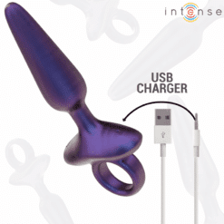 Comprar INTENSE - MARLON PLUG ANAL VIBRADOR MODELO 4 CONTROL REMOTO al mejor precio - Envíos Discretos