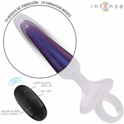 Comprar INTENSE - MARLON PLUG ANAL VIBRADOR MODELO 4 CONTROL REMOTO al mejor precio - Envíos Discretos