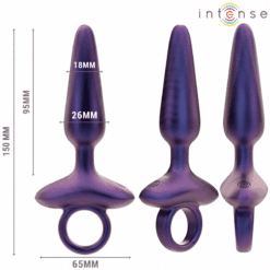 Comprar INTENSE - MARLON PLUG ANAL VIBRADOR MODELO 4 CONTROL REMOTO al mejor precio - Envíos Discretos
