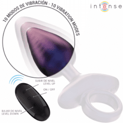 Comprar INTENSE - MICHAEL PLUG ANAL VIBRADOR MODELO 2 CONTROL REMOTO al mejor precio - Envíos Discretos