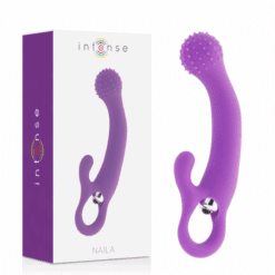 Comprar INTENSE - NAILA VIBRATING SILICONE LILA al mejor precio - Envíos Discretos